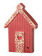 Decor Ceramic Căsuță Roșie K898 11cm