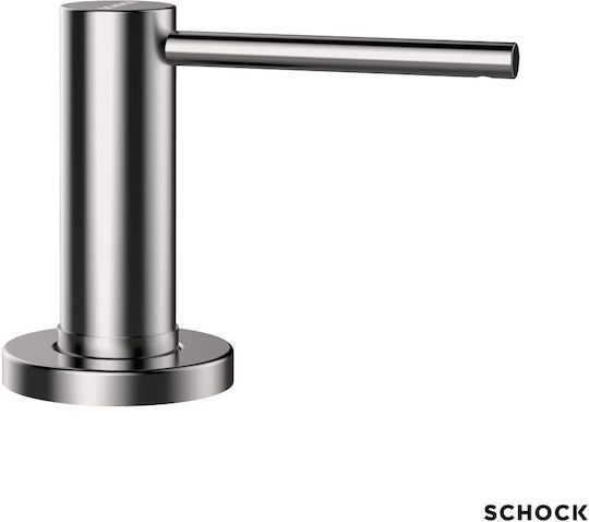 Schock Dispenser από Ανοξείδωτο Ατσάλι Ασημί 500ml