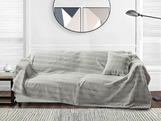 Liolios Home Μαξιλάρι Grey 45x45εκ.