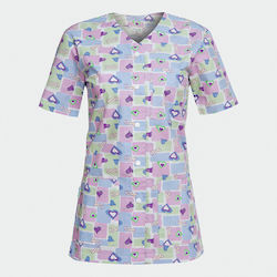 bwell Carina Femei Bluză medicală Violet