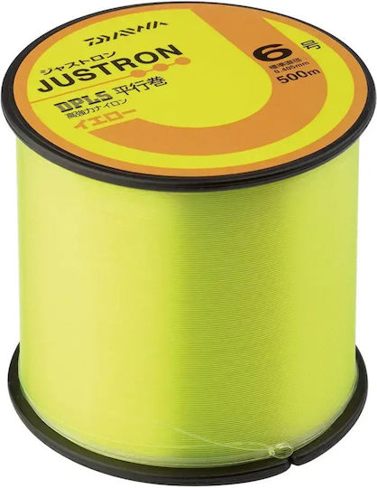 Daiwa Justron 500m Жълто 0.370mm 0.370mm