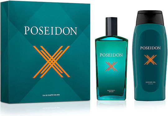 Poseidon X Herren Set mit Eau de Toilette 2Stück
