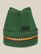 Beanie Unisex Fleece Σκούφος Πλεκτός σε Πράσινο χρώμα