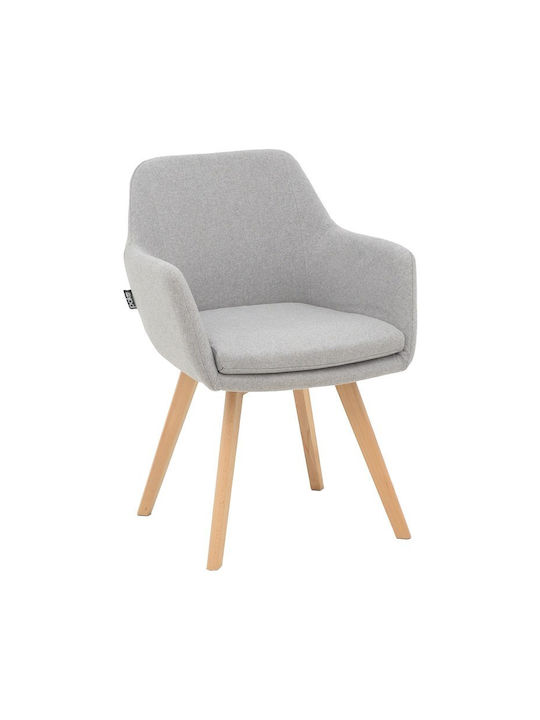 Safira Stühle Speisesaal Grey Shade 1Stück 57x58x84cm