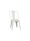 Melita-pro Scaune Sala de mese Matte White 1buc 44x47x84.5buc