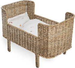 Smallstuff Rosaline Doll Bed Natural Seagrass 53000-03 Toys Smallstuff Rosaline Doll Bed Natural Seagrass 53000-03 Toys