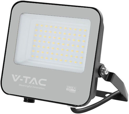 V-TAC Waterproof LED Floodlight 50W Warm White 3000K IP65