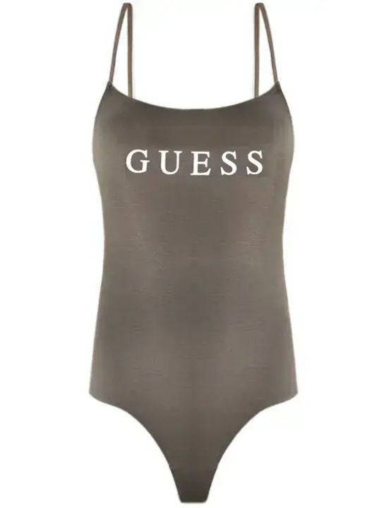 Κορμάκι Guess O5rm11-kbbu1-a14p Καφέ Guess Καφέ
