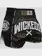 Wicked1 Bărbați Shorts Kick/Thai Boxing Negru