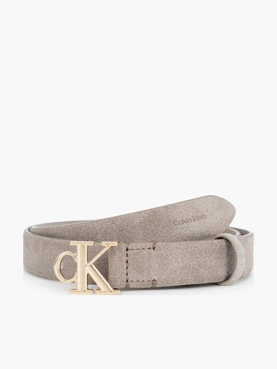 Calvin Klein Leather Women's Belt Brown