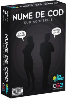 Joc de Societate Codenames Undercover pentru 4-8 Jucători 18+ Ani Czech Games Edition