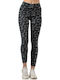 Leggings Pentru Instruire Colanți Lung Talie Înaltă Imprimeu Marble