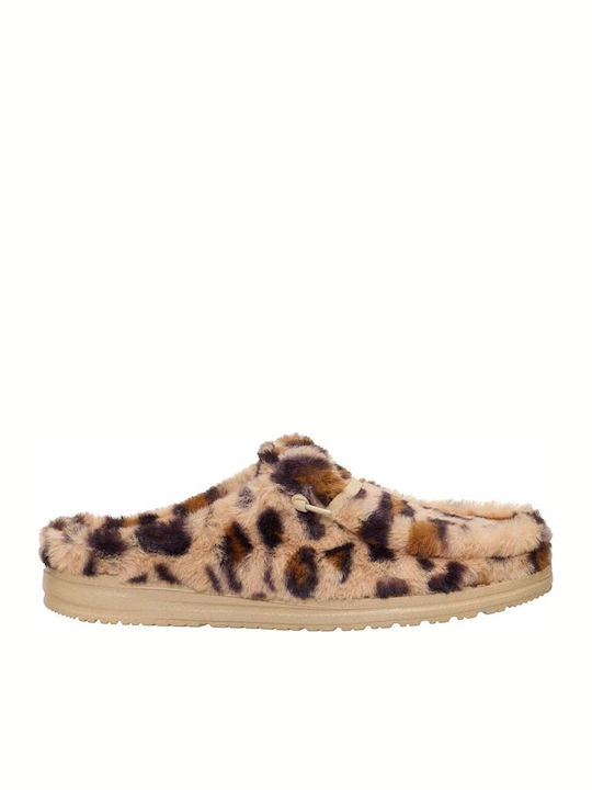Hey Dude Wendy Women's Moccasins in Beige Color