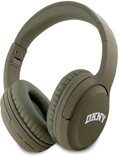 DKNY Arch Logo Ασύρματα Bluetooth Over Ear Ακουστικά Πράσινα
