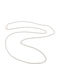Luxor Silver Chain Neck Thin Thickness 1mm and Length 50cm