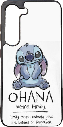 High Durability Mobile Phone Case Samsung Galaxy A35 5g Black Silicone Back Cover Lilo Stitch No6 Ohana Means Family