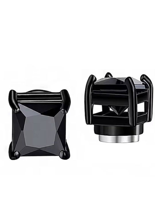 Bijou Box Ανδρικά Σκουλαρίκια Καρφωτά από Ατσάλι Μαύρα Bijou Box Ανδρικά Σκουλαρίκια Καρφωτά από Ατσάλι Μαύρα