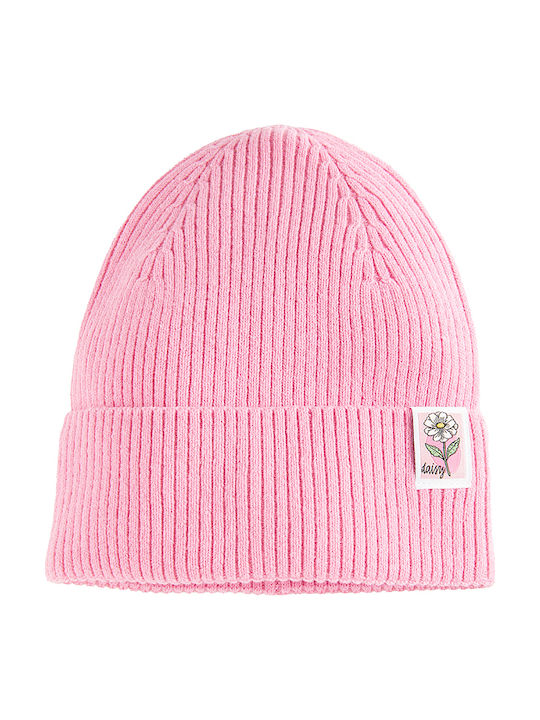 Kinder Mütze Gestrickt Rosa