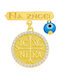 Pendant Kids Talisman Konstantinato made of Silver DM-0000125