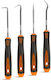 Set Hooks Awls Installation 4 Stück Handy