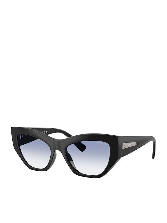 Vogue Feminini Ochelari de soare cu Negru Cadru...