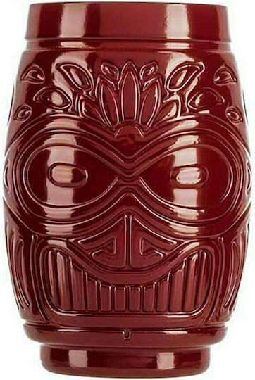 Uniglass Fiji Glass Tiki Cocktail Glass Red 500ml Uniglass Fiji Glass Tiki Cocktail Glass Red 500ml