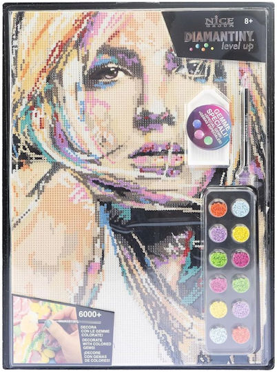 Nice Diamantiny Level Up Celebrities Creative Mosaic Set Britney Multicolored 3D Diamonds 96453 8+ Years