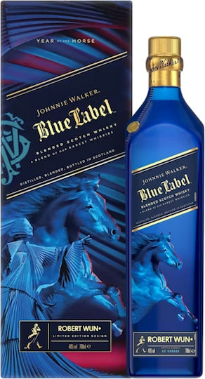 Blue Label Year Of The Horse Blended Malt Whisky Scotland 40% 700ml