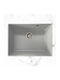 Duralit Unterbau Spüle aus Verbundgranulat B60xT50cm Gray