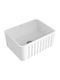 Bocchi Unterbau Spüle Porzellan B61xT46cm Weiß