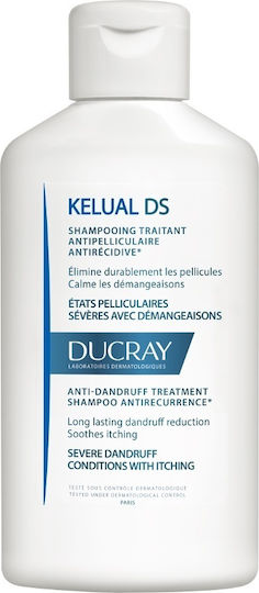 Ducray Kelual Ds Shampoos against Dandruff & Seborrheic Dermatitis for Oily Hair 100ml