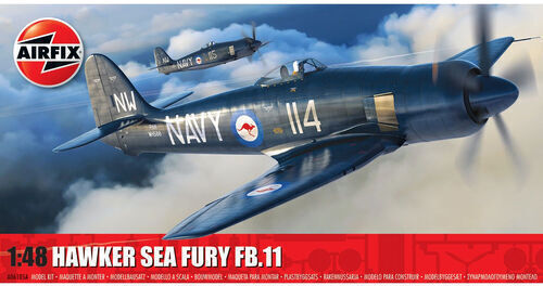 Airfix Hawker Sea Fury Fb.ii In 1:48