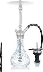 Aladin Наргиле Alux M5 Еднопосочен Silver 47см