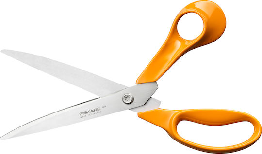 Fiskars Klassische Schere für Handwerksarbeiten 27cm mit Metallische Klinge Graue 1Stück