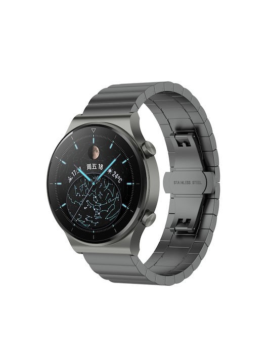 Каишка Неръждаема стомана Сив (Amazfit Баланс)