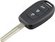 Techstar 3 Button Car Key Cover Case Dacia Logan Sandero Duster Dokker Compatible 2016+