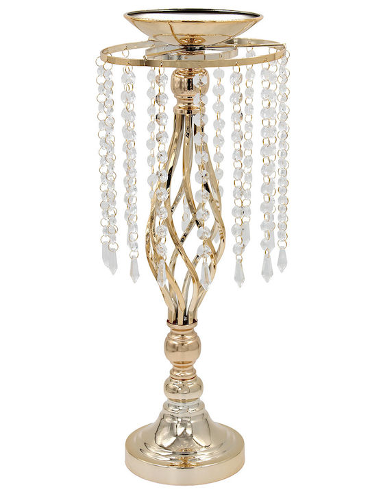 Keskor Candle Holder Metal 20x20x52cm 1pcs Various Colors