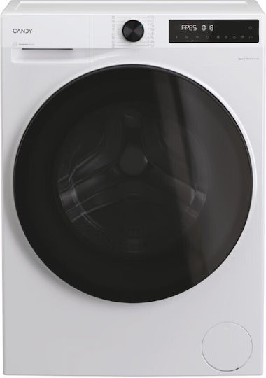 Candy Πλυντήριο Ρούχων 8kg 1400 Στροφών AI Silent Motion BP 48SBL6-S