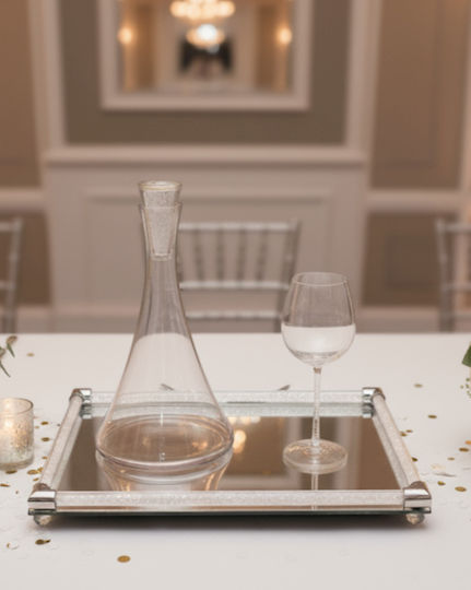 Georgiou Best Man Set made of Glass 3pcs