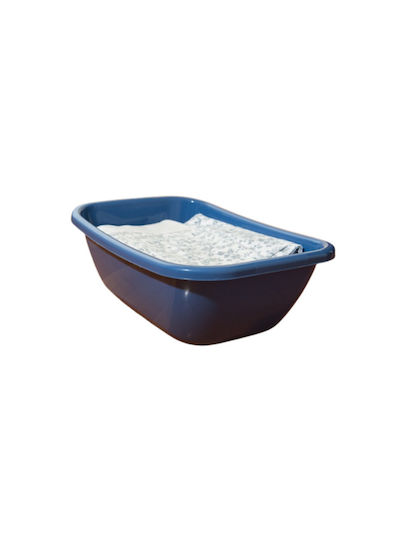 Basin Rectangular 56x41x21cm. Capacity 26lt Light Blue