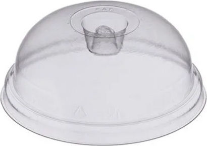Einwegbecherdeckel Sicherheitsdeckel 90mm Papierbecher 14-16oz Transparente 44500 50 Stück