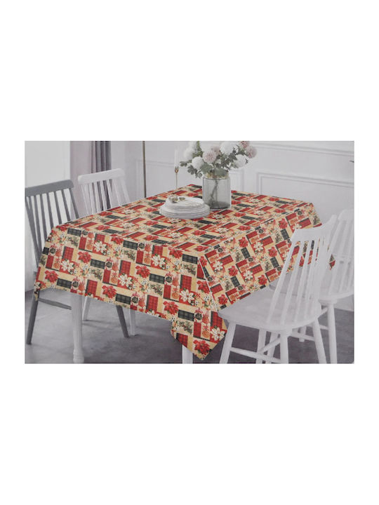 Sidirela Poinsettia Christmas Stain-resistant T...