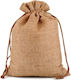 Chengxin Fabric Pouch for Gift Yellow 18x13cm.