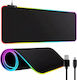 Verk Group XXL Gaming Mouse Pad with RGB Lighting USB Gray 900mm