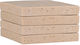 Estia Stone Coaster with Stand Beige 10x10cm 4 Pieces