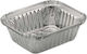 Aluminum Container Rectangle (100pcs)