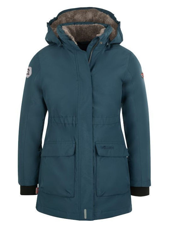 Waterproof Kids Coats & Jackets Casual Hooded Navy Blue