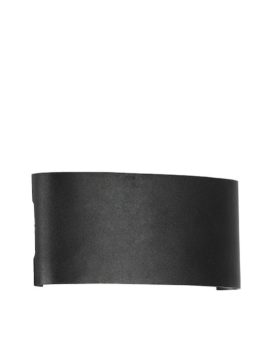 kelvo SIXOAD Wandmontierte Außenbeleuchtung LED IP65 18W mit Natürliches Weiß Licht 17x4x8cm