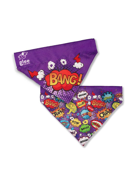 Glee Dog Bandana in Purple Color