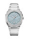 Alpina Дамски Часовник 34mm Кварцов със Сребриста Метална Верижка